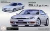 Fujimi Model Series 84 Nissan S14 Silvia Aero Version Plastic Model ID84 1/24 Inch-Up No. K's '96/Autech