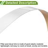 Door Pillar Window Trim for GMC Canyon 2015-2024 Silver Tone Front Left Right Anti Scratch Sticker Pillar Posts Door Outer Exterior Cover 4 Pcs