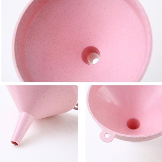 Trychtýř Potravinářský design s dlouhým hrdlem Netěsný Rychloodtokový filtr Plastové Pevné potraviny Kapalina Koření Olej Nálevka Kuchyňské zásoby