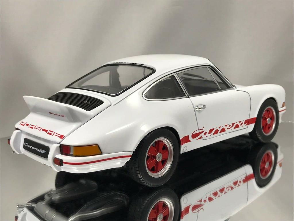 Willy scale Porsche 911 Carrera RS 1973 1/18 2.7 (White/Red)
