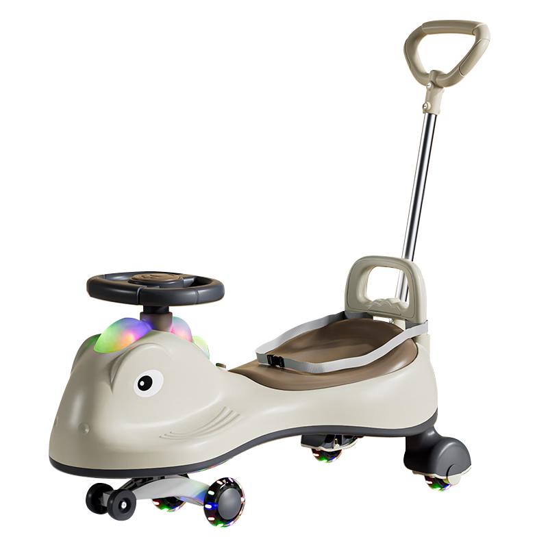 ANGI BABY Детская машинка-качалка с поворотом, предотвращающая переворот