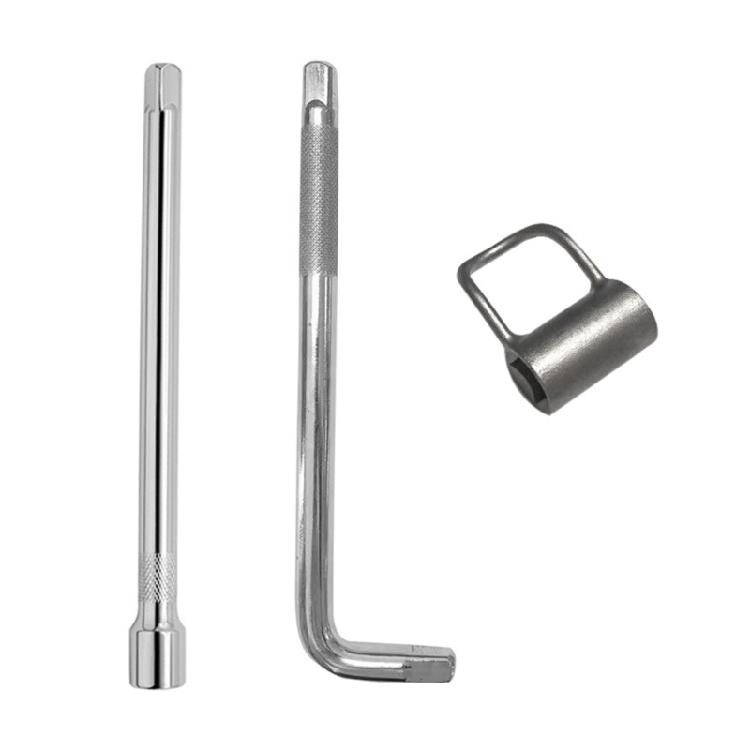 3Pcs Soild Steel Valves Removal Tool Set Compact Design For Kitchen Bathroom Faucet Maintenance In Confined Space