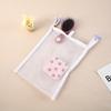 Large Capacity Mesh Storage Bag for Baby Bath Toys with Suction Cups