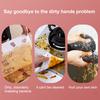 Small Desktop Mop Self-Squeezing Design Foldable Compact Size Portable Multifunctional Tabletop Handheld Cleaner Mop Tool