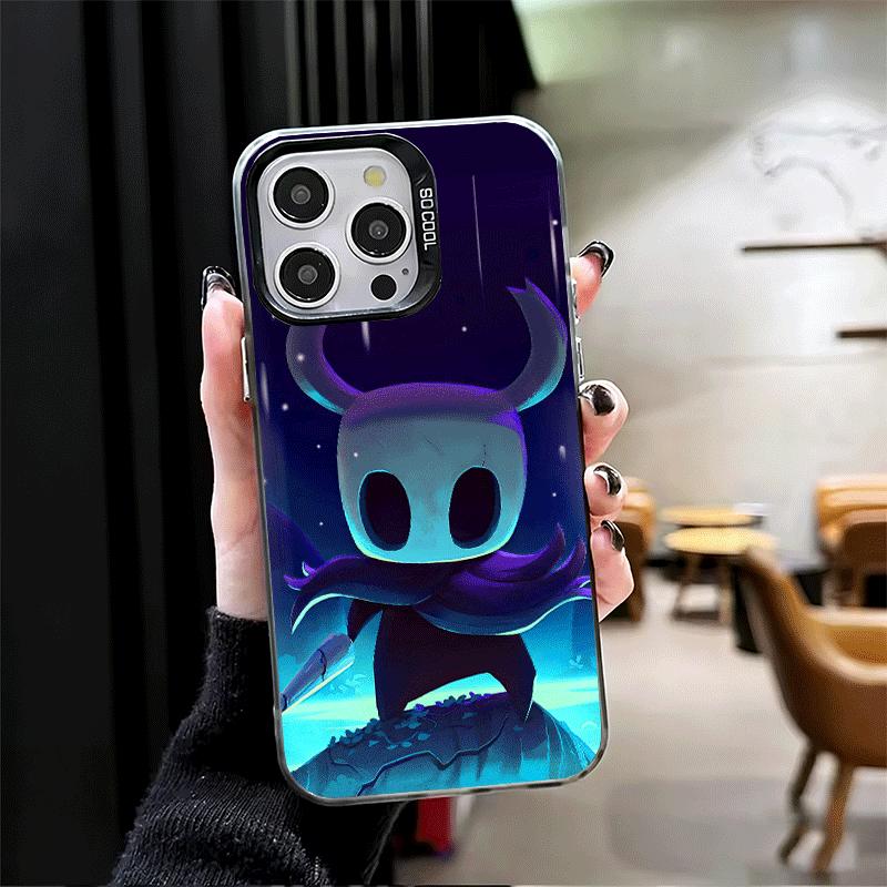 H-Hollow K-Knight Game Soft Phone Case for iPhone 15 16 17 Pro Max 17Air 16E 14 Plus 13 12 Mini Shockproof Cover Back Shell