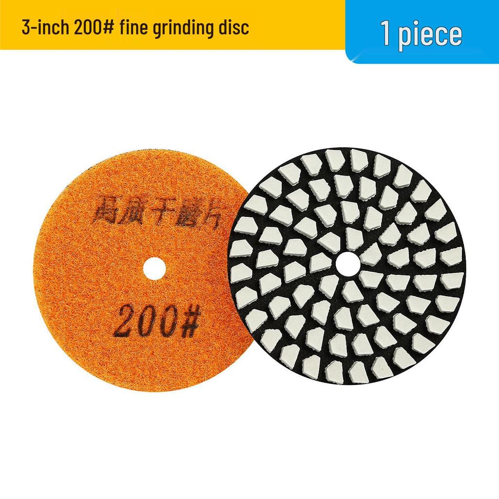 Diamond Dry Grinding Disc for Marble, Granite, Stone, & Tile Polishing and Trimming