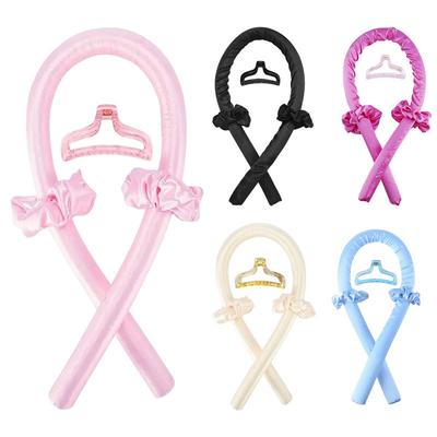 1Set Woman Heatless Curling Rod Heatless Hair Curls Headband Make Hair Soft Shiny Hair Curler Hairdressing Tools Accessories