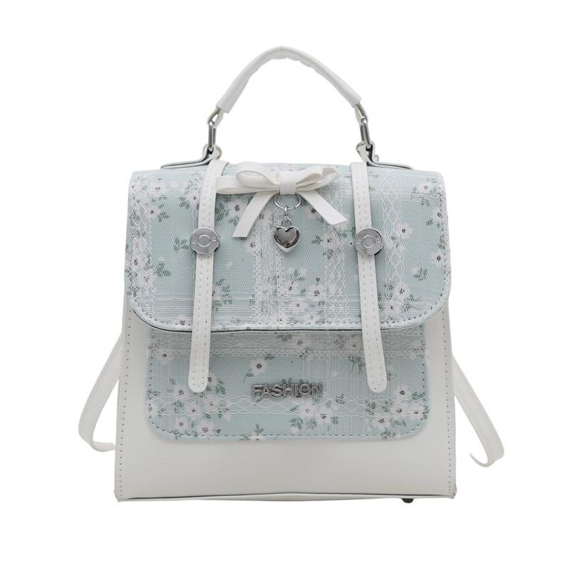 Light Luxury Small Square Bag Women's Summer New Butterfly Lock Shoulder Bag Multi-functional Backpack Messenger Bag