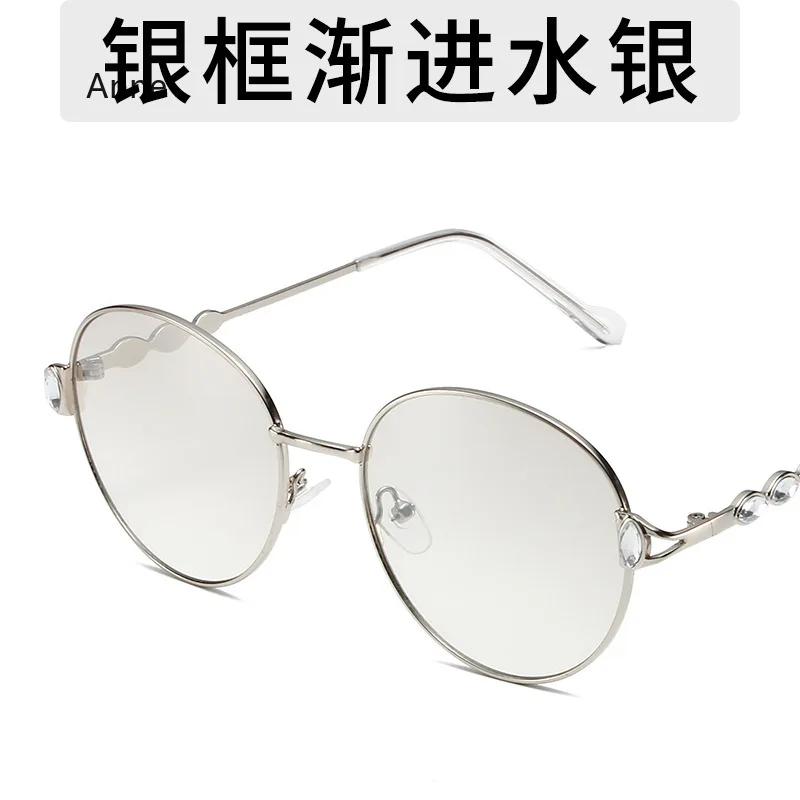 Vintage Sunglasses Women  Optical Eyeglasses Frame Designer Polarized Sun Glasses Ultraviolet-proof Polygonal Sunglasses New