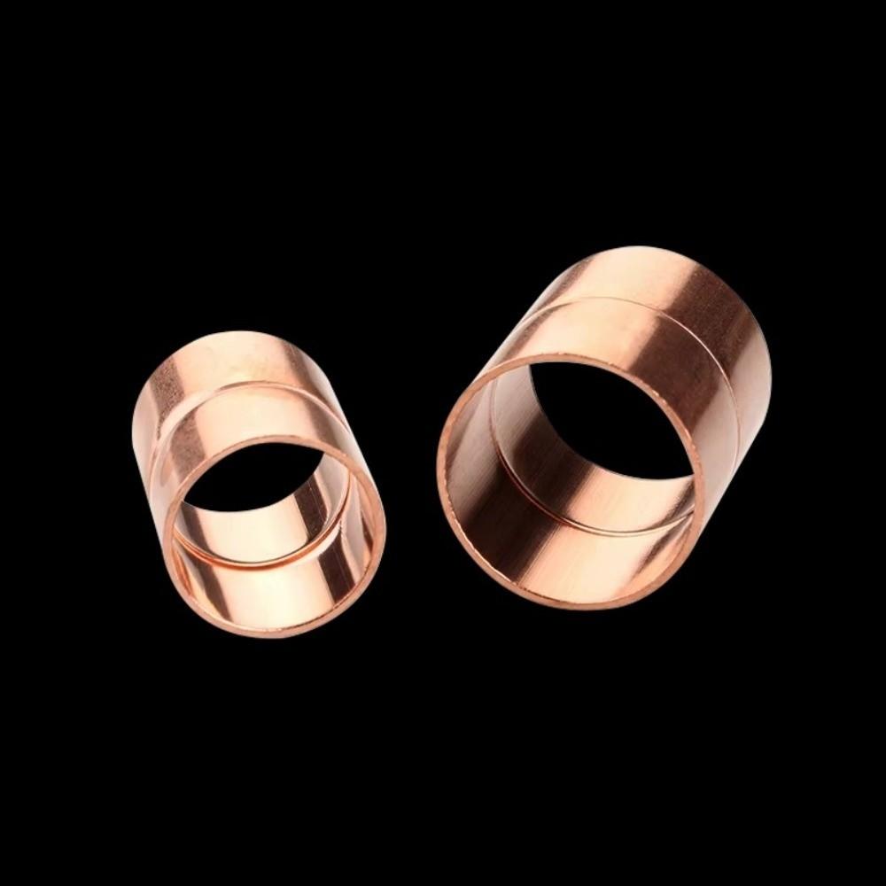 10PCS Socket Weld Tube Fitting Copper Coupling Pipe Fitting New Weld Coupling Plumbing Hardware