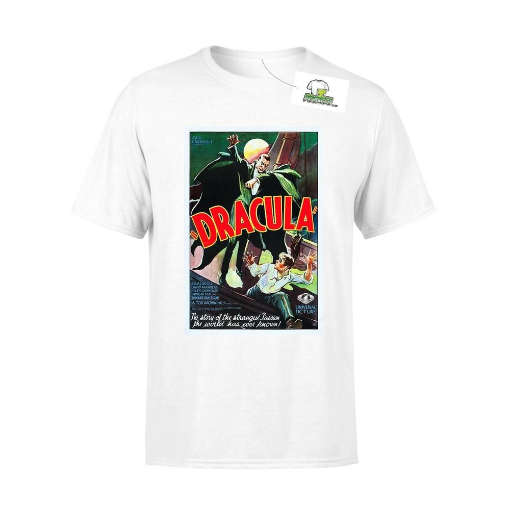 Retro Movie Poster Inspired By Dracula Direct To Garunisext Printed TShirt S