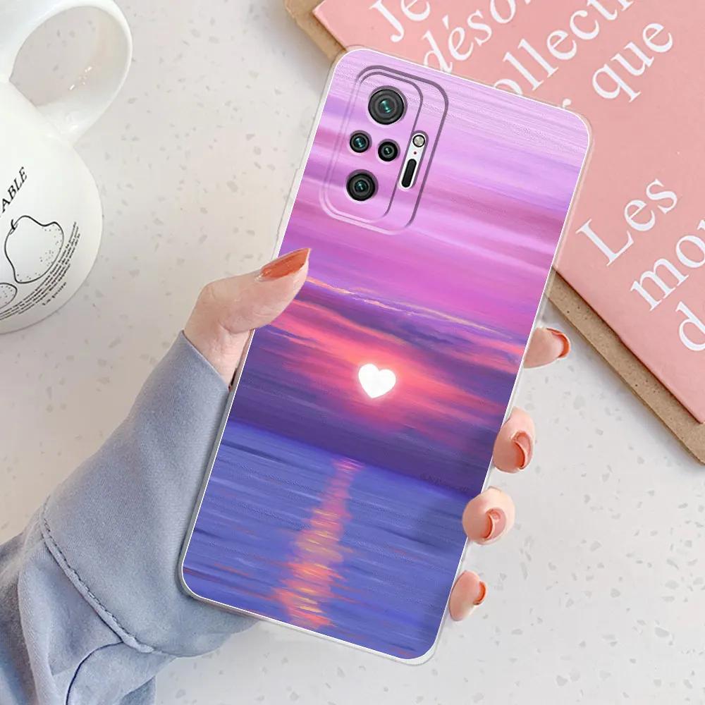 

For Redmi Note10 Case Note 10s Back Cover Note 10 5G Case Clear Phone Funda Redmi 10 10C Soft Silicone Case For Redmi Note10 Pro Redmi Note 10s