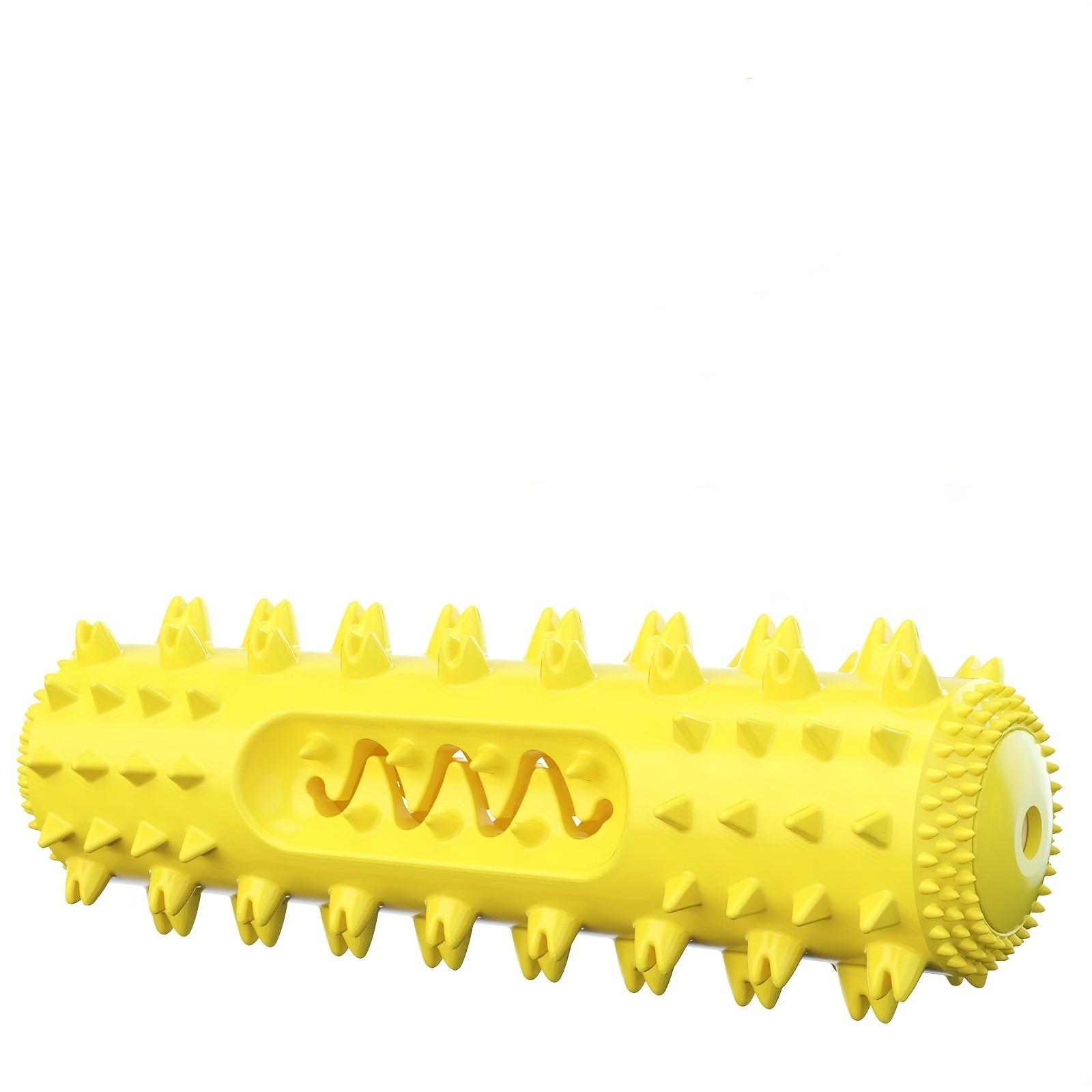 

Прочная жевательная игрушка для собак, палочка-зубная щетка, чистка зубов и уход за полостью рта, подходит для собак от маленьких до крупных пород жёлтый