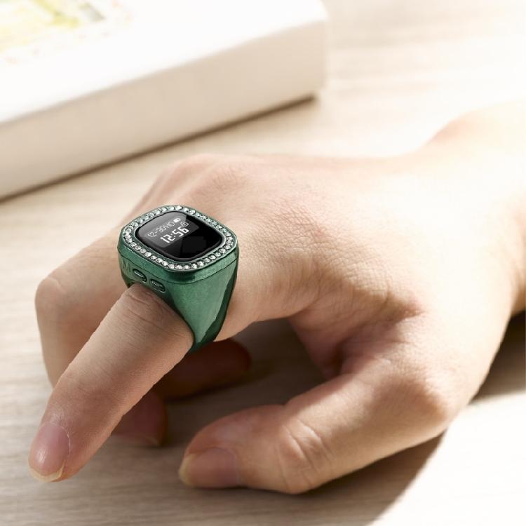 Unisex chytré prsteny s velkým počítadlem prstů Unisex modlitební prsteny Digitální zařízení počítadla Tasbeeh pro islámskou modlitbu