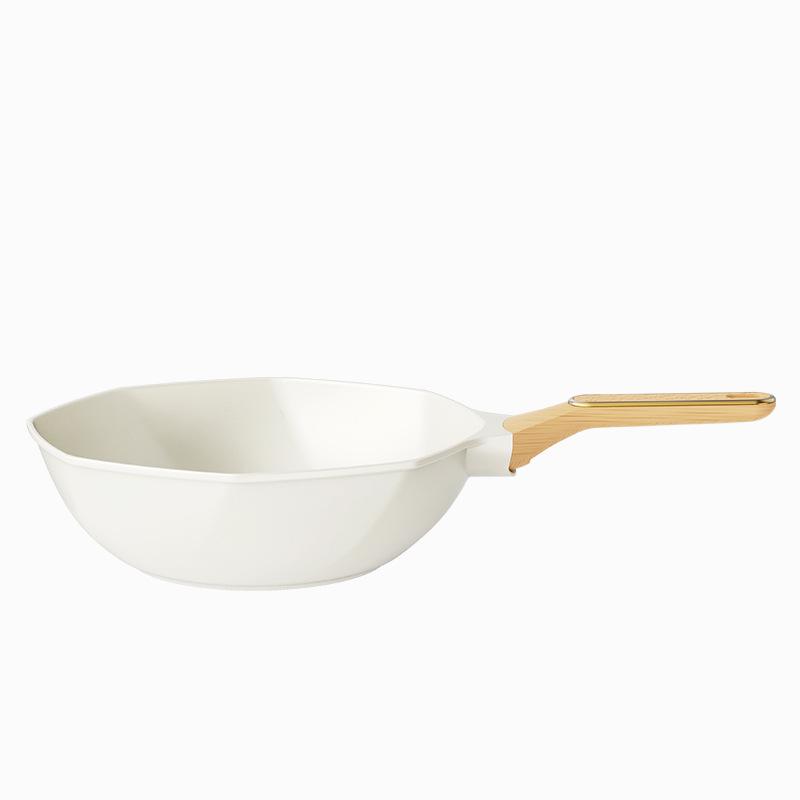 

Восьмиугольная антипригарная сковорода Вок-сковорода Кастрюля Бытовая кастрюля для приготовления яиц и стейков Газовая плита Индукционная универсальная плита Антипригарная сковорода