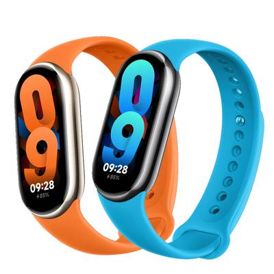 Rubber Bracelet for Mi Band 8 9 Strap NFC Accessories Sport Silicone SmartWatch Wristband Pulseira Correa Xiaomi MiBand 8 Strap
