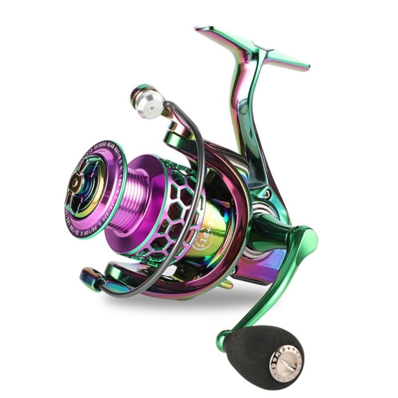 Rotating Fishings Reels 5.0:1 4.7:1 Highly Speed Gear Ratio Powerful Rotating Fishings Reels Fishings Baitcasting