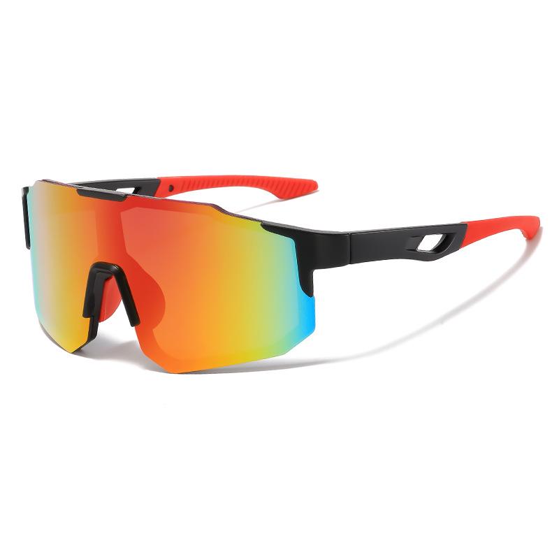 Unisex schillernde Radsport-Sonnenbrille - Stilvolle Outdoor-Sportbrille