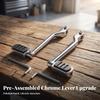 Motorcycle Gear Levers with Rubber Pads Long-Lasting Front and Rear
