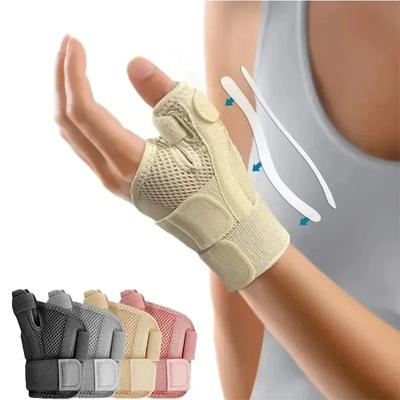 Flexible Schiene für das Handgelenk, Daumenstütze, bei Sehnenscheidenentzündung, Arthritis, atmungsaktiver Daumenschutz, passend für die rechte und linke Hand