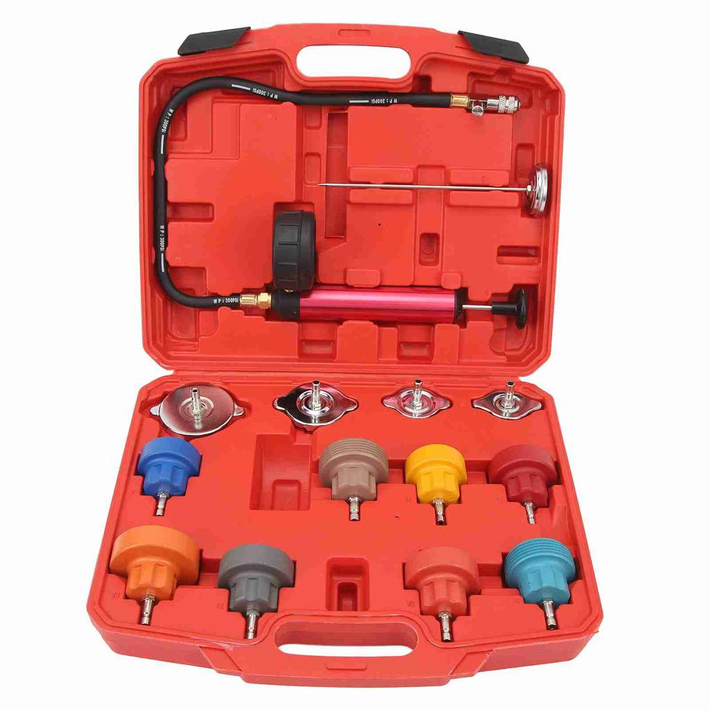 Radiator Pressure Tester Kit 0 To 35 Psi High Accuracy Automotive Cooling System Detector Replacement for Mitsubishi