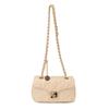 Textured casual handbag bag women's 2026 spring new diamond chain personalized shoulder messenger bag