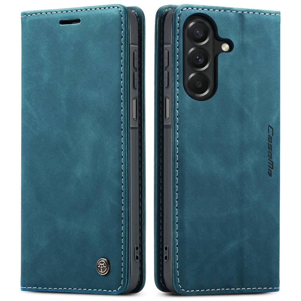 Flip Wallet Case for Samsung Galaxy A27, Leather Magnetic Folio Cover with Card Holder, Kickstand - TPU Shockproof Durable Case