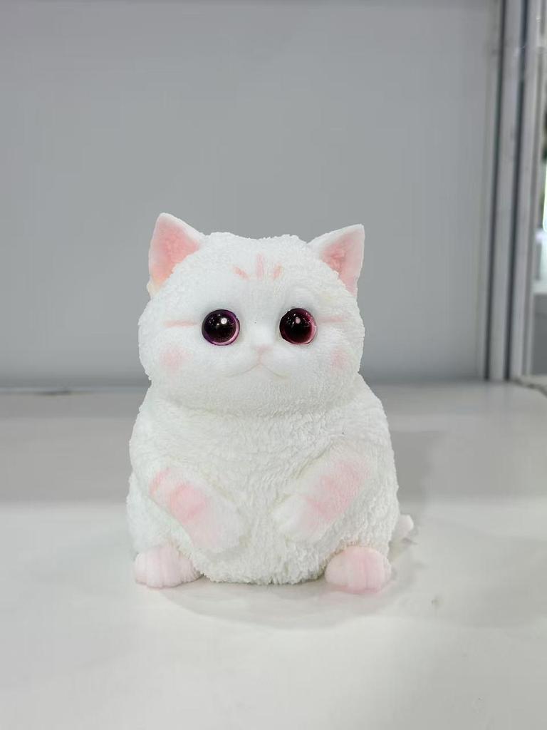 Pink Cat Decompression Squeeze Toy - Ideal Birthday Gift for Girlfriend or Best Friend, Slow Rebound Design.