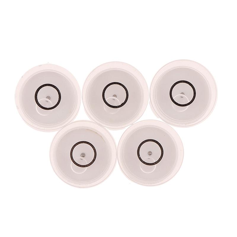 5Pcs Mini Round Accuracy Bubble Level Bullseye Instrument Horizontal Precision Bubble Level Measuring Tool