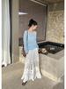 2025 Bohemian Crochet High Waist Big Hem Lace Skirt