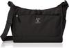 Anello Grande CABIN GTM0172Z Shoulder Bag, A5 Size, Lightweight, Water-Repellent, and with Multiple Storage Spaces, Dark Black