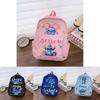 Disney Stitch Cartoon Backpack For Toddlers Large Capacity Kids School Bag With Breathable Design