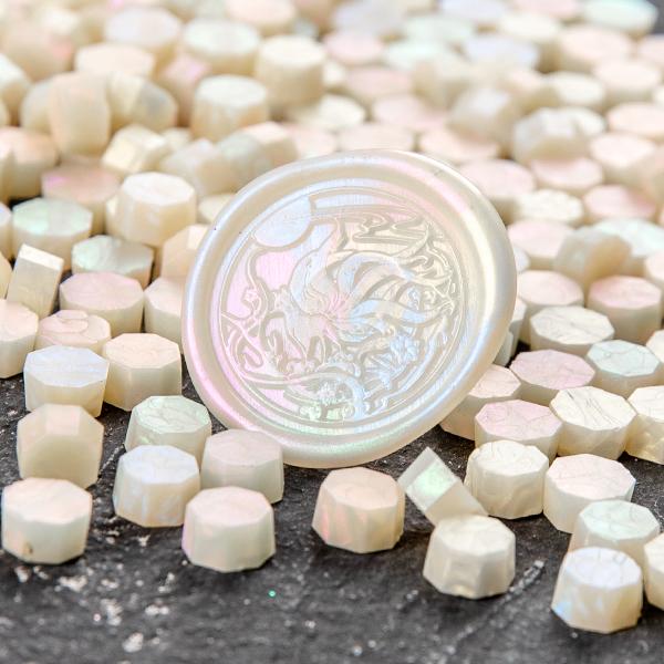 100 Pcs Ber Bag Sealing Wax for Stamp Scrapbook Decoraion DIY Craft Stamp Decotaion Invitation Card Wax Particles custom logo