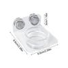 Magnetic Reptiles Suction Cup Food Tray Gecko Easy Installation Feeding Station Food Dish For Lizards Chameleons Tree Frogs