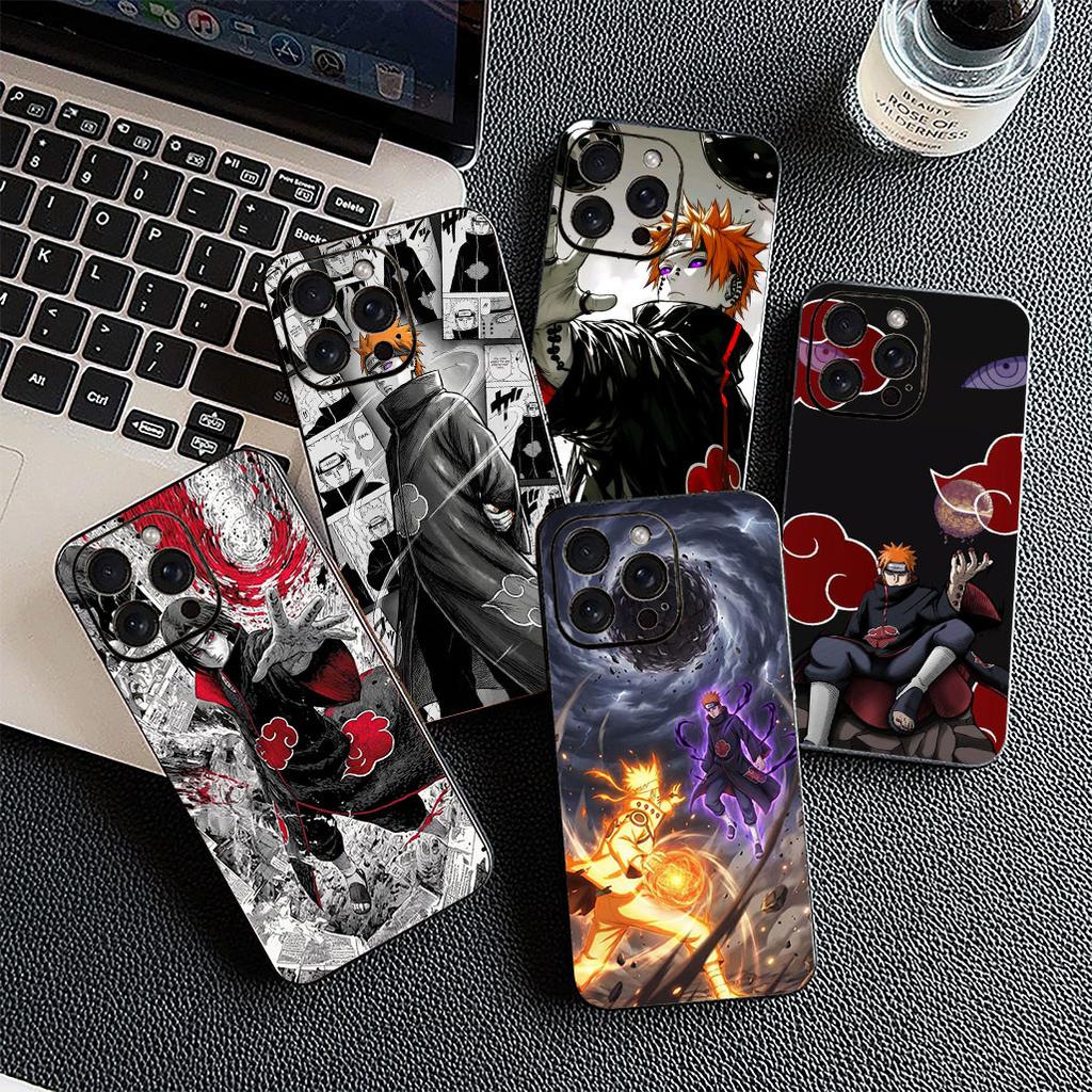 Akatsuki Itachi Uchiha Madaras Narutos Pain Phone Case for Xiaomi Redmi Note 12 11 10 A3 Pro 10A 10C 12C Note12 5G 4G Cover