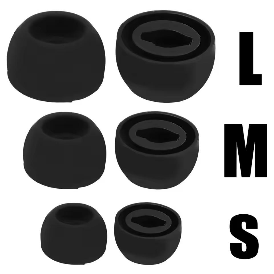 

Silicone Earbuds Eartips for Samsung Galaxy Buds Pro Anti-slip Replacement Earplugs Ear Tips L/M/S Earplug Earphone Accessories 3Pair