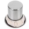 Free Brush Crepe Oil Spreader Stainless Steel BBQ Spread Sponge Oil Wiper Cloth  Grilling