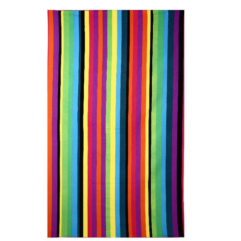 70x150cm Microfiber Colorful Printed Absorbent Beach Towel Adult Swimwear Cover Bathroom Bath Mat