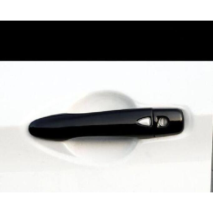 8Pcs Black Car Door Handle Cover Trim ABS For Nissan Rogue X-Trail 2014-