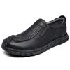 Fashion Good Quality Handmade Casual Leather Shoes Men Slip On Design Man Shoes Outdoor Male Sneakers For Antumn & Winter