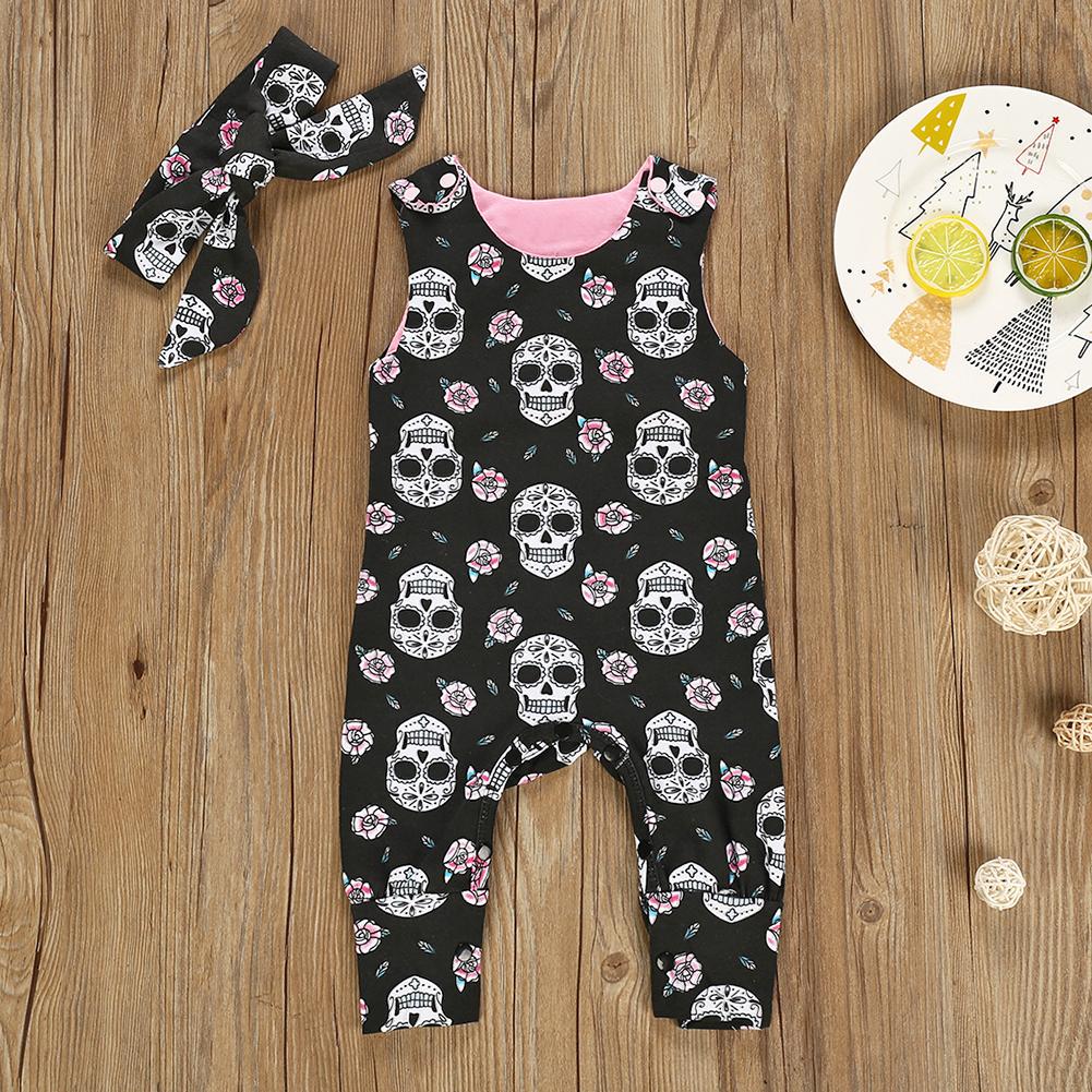 Baby Girls Coverall Tea Stain Around A Tree Infant Long Sleeve Romper Jumpsuit
