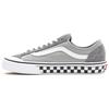 Style 36 Canvas Checkerboard Low Top Skate Shoes Unisex Sneaker Gray White VN0A3MVL195