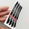 4Pcs Aluminum Car Logo GR Sport Wheel Rim Stickers Badge Emblem For Toyota Gazoo Racing Camry RAV4 Corolla Prado YARiS Hilux