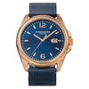Coach Greyson Watch, 41mm, Men's, Navy, Blue Dial, Quartz Movement, Water Resistant, Mineral Glass, 14602620