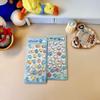 Niedliche Cartoon-Wassertropfen-Aufkleber 3D-Relief-Aufkleber Scrapbooking DIY-Tagebuch-Dekoration Journaling Wasserdichte Schreibwaren-Aufkleber