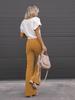 Winter New Solid Velvet Casual Fashion Personality Women's Pants Trendy Brand Casual