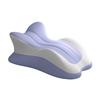 Couples Intimacy Pillow Memory Foam Chest And Back Relief Pillow Ergonomic Wavy Wedge Cushion for Multiple Posture Support Bed Sitting And Lying
