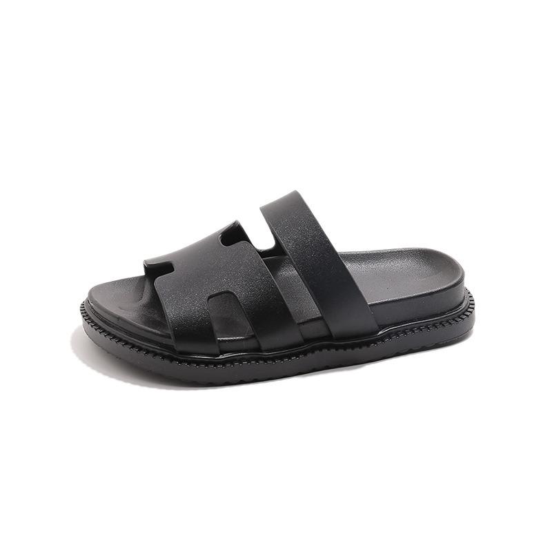Kids Soft Sole Hollow Out Casual Beach Slide Sandals For Boys And Girls