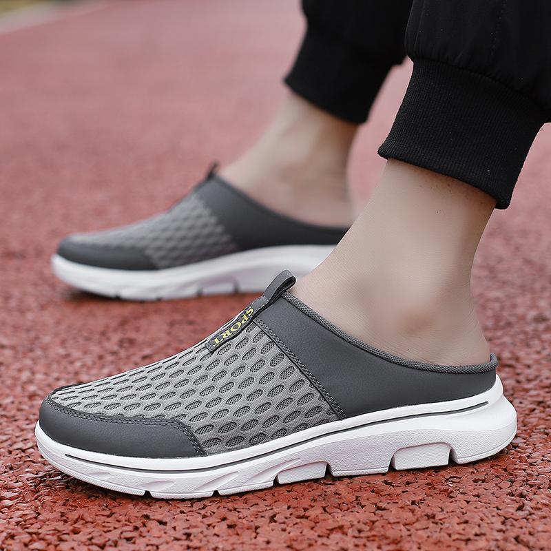 Prodyšné poloviční pantofle Ultra lehké vnitřní a venkovní pantofle Dámské pantofle Pánské vnitřní pantofle