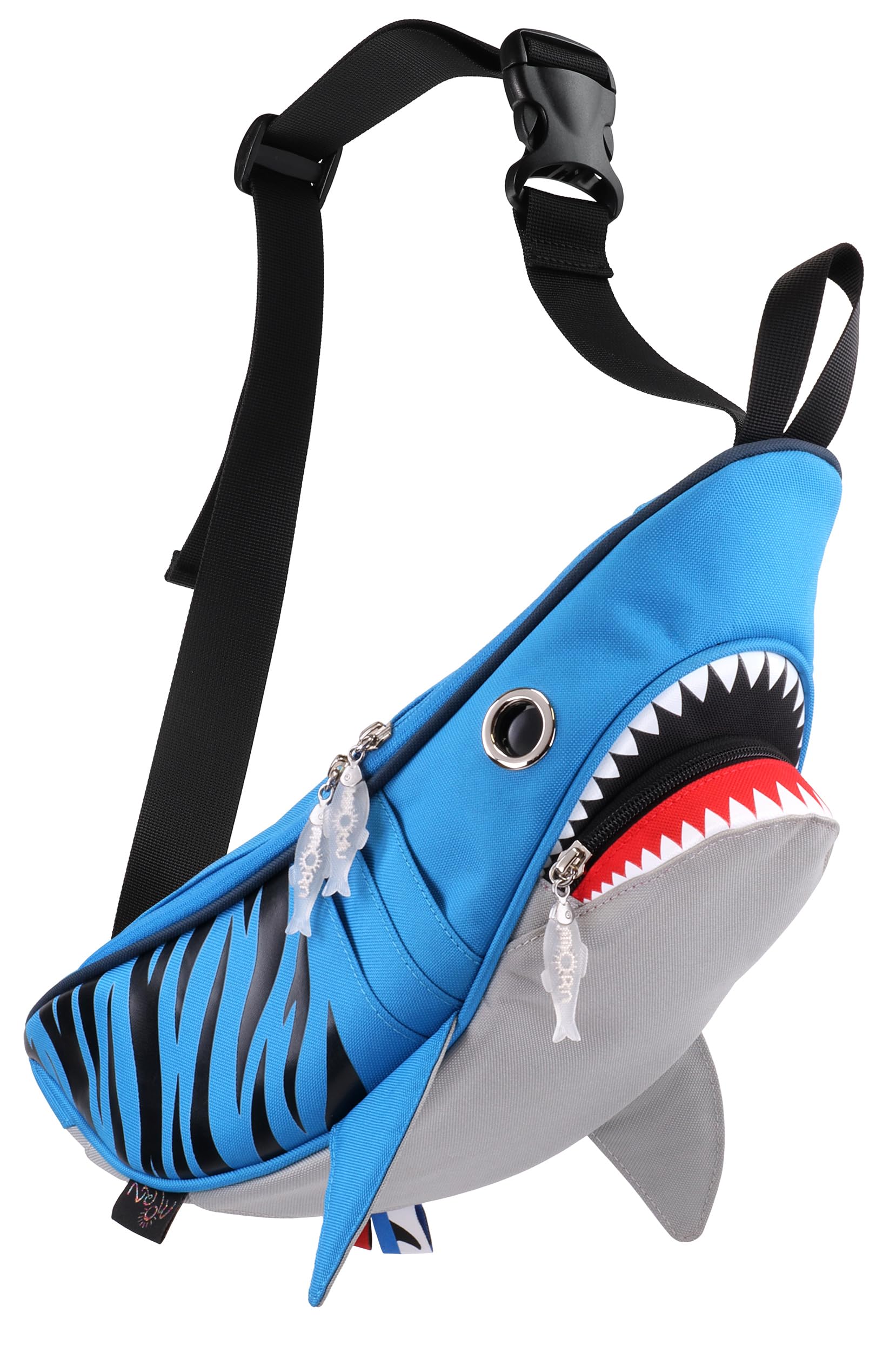 

MORN CREATIONS Shark Waist Pouch Fin Combination BLU SK-610 синій